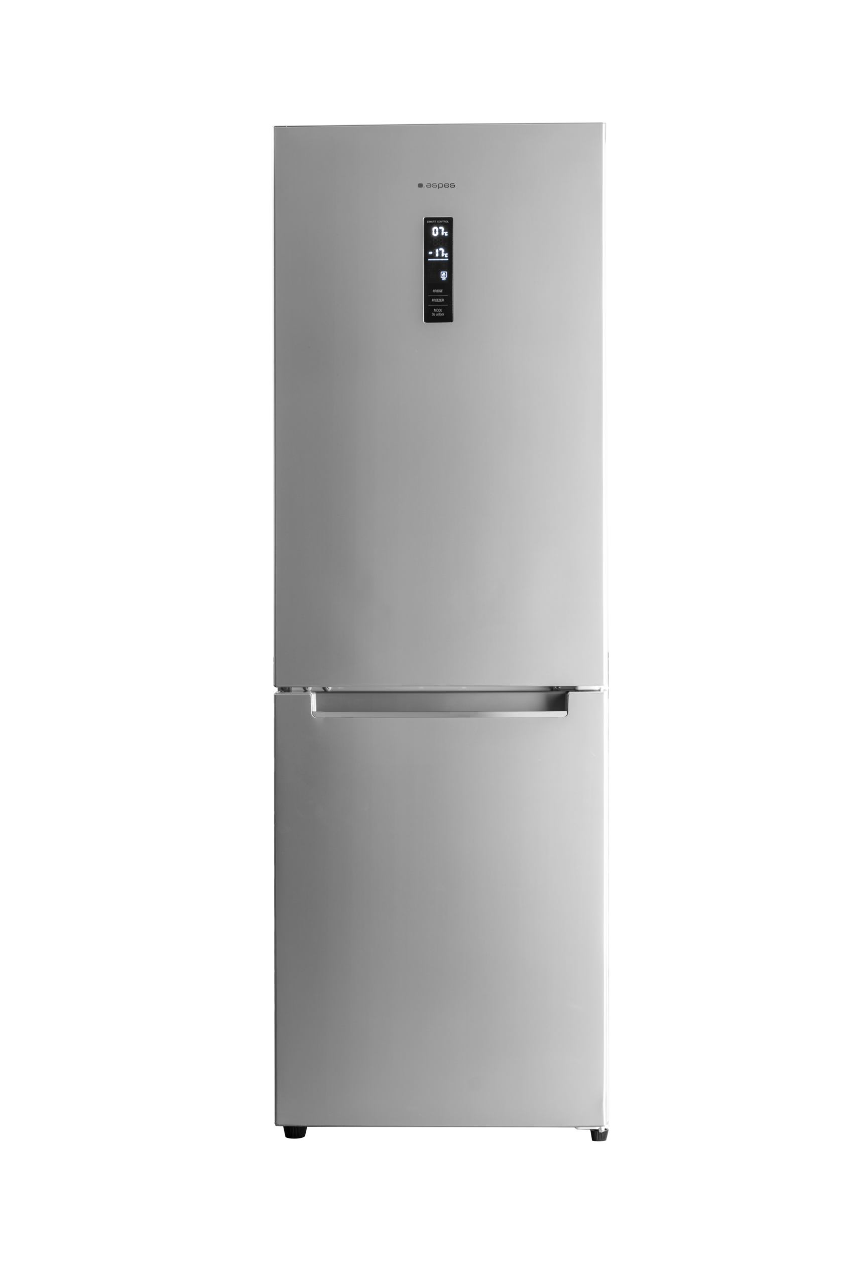 ASPES FRIGO AC11865NFX2 frigorífico combi No-Frost de acero inoxidable
