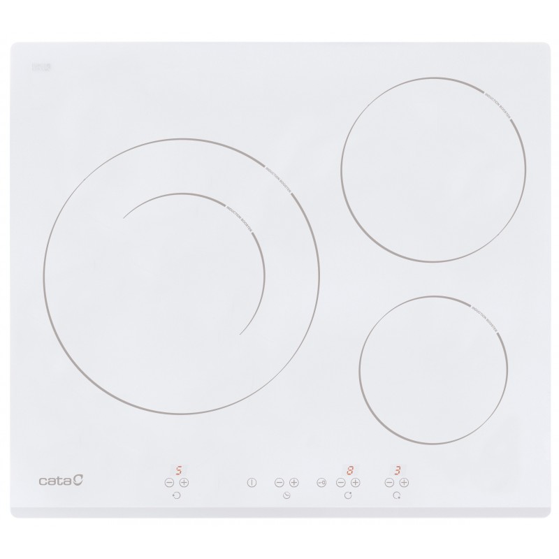 CATA ENCIMERA IB6030WH - Encimera de inducción blanca elegante