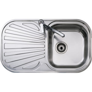 Fregadero TEKA Stylo 1C1E Inox Reversible con diseño moderno y funcional