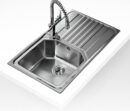 Fregadero TEKA PREMIUM 1C 1E en acero inoxidable, diseño elegante