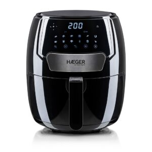 HAEGER FREIDORA AIRE AF-D37.003A 3.7L - Freidora digital con diseño moderno