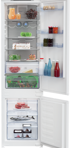 BEKO FRIGO COMBI BCNE400E40SN - Frigorífico integrable de acero inoxidable