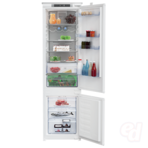 BEKO FRIGO COMBI BCNE400E40SN - Frigorífico integrable de acero inoxidable