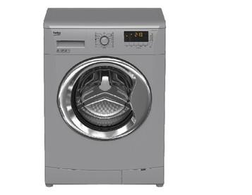 BEKO LAVADORA WTV8602 XSOX 8KG 1200RPM Inox vista lateral