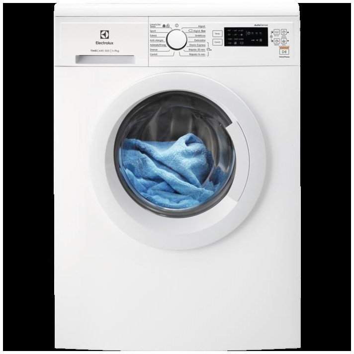 Lavadora ELECTROLUX LAVAD EW2F5722AF 7KG blanca con carga frontal