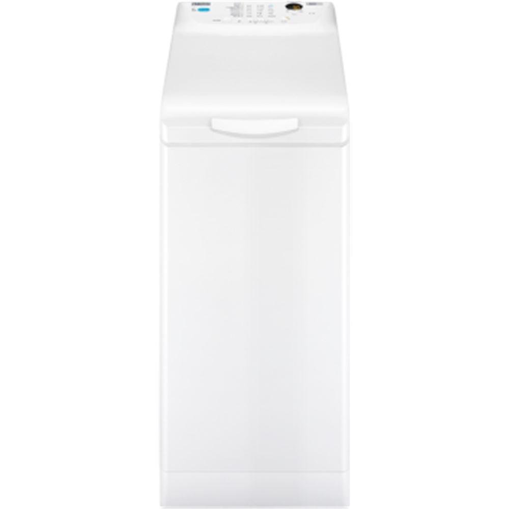 ZANUSSI LAVADORA ZWQ61225WI con carga superior y diseño moderno