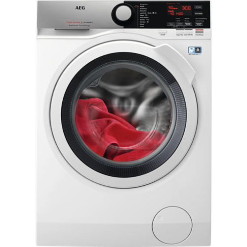 AEG Lavadora L7FEE941 blanca, carga frontal, 9kg, 1400rpm