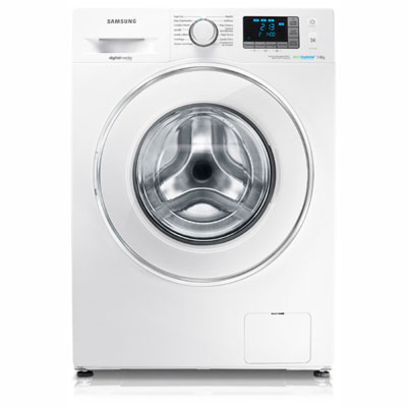 SAMSUNG LAVADORA WF80F5E5U4W con diseño moderno y carga frontal