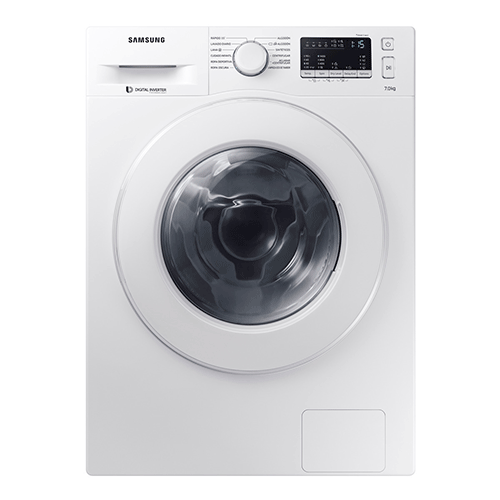 SAMSUNG LAVASECADORA WD80M4453IW - Lavasecadora de carga frontal blanca