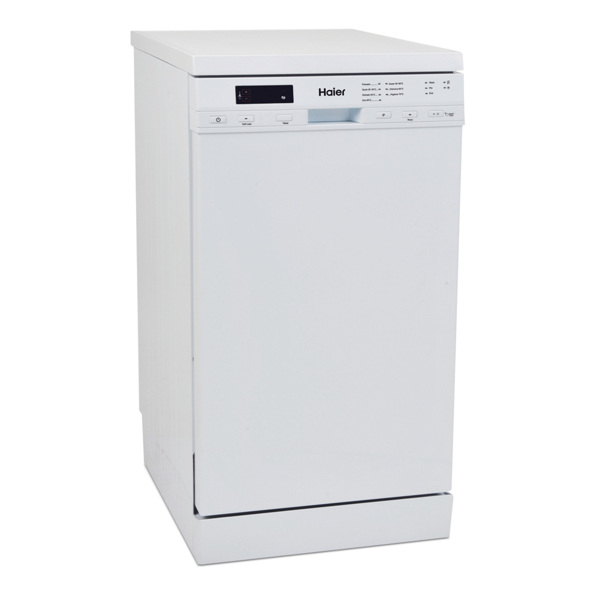 HAIER LAVAVAJILLAS DW10T1447Q 45CM - Lavavajillas blanco de libre instalación