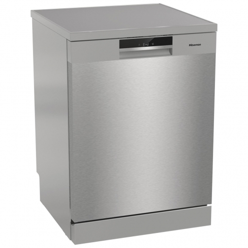 HISENSE LAVAVAJILLAS HS661C60X INOX - Lavavajillas de acero inoxidable con diseño moderno