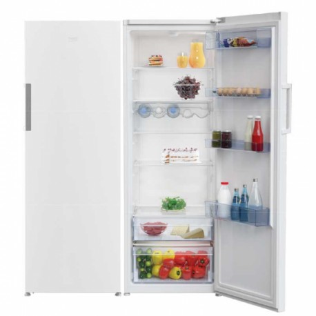 BEKO REFRIGERADOR RSSE415M21W - Refrigerador blanco de 2 puertas