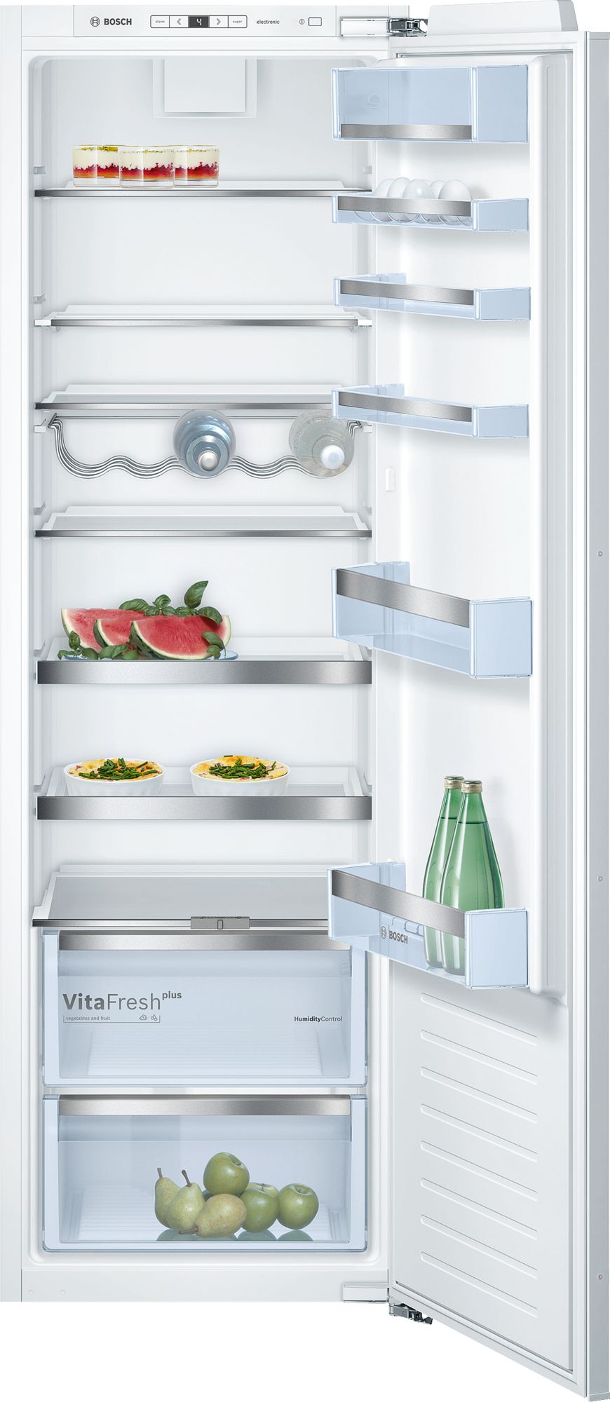 BOSCH REFRIGERADOR KIR81AF30 - Refrigerador integrado de 177x56 cm
