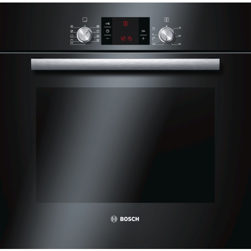 BOSCH HORNO HBA43S360E Multifunción negro con diseño elegante.