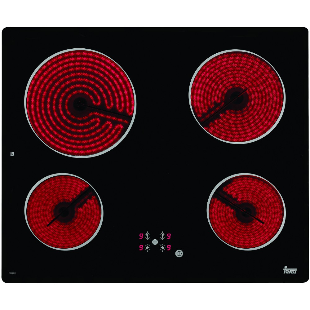 TEKA ENCIMERA VITRO TB600 - Encimera vitrocerámica moderna y sin marco