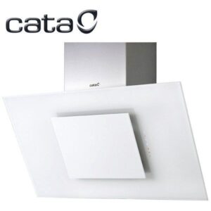 CATA CAMPANA THALASSA 900GWH/G C/BLANCO - Campana decorativa blanca inclinada