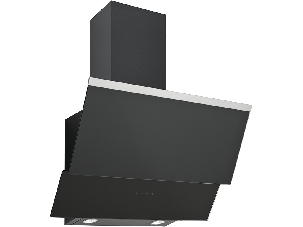 SVAN CAMPANA SVCC9075N2 90CM INCLINADA NEGRA - Campana decorativa moderna