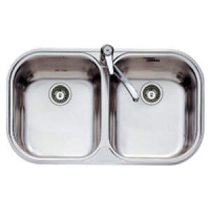 TEKA FREGADERO STYLO 2C INOX - Fregadero de acero inoxidable moderno y elegante