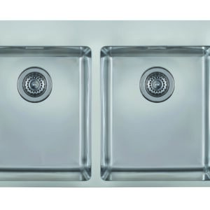 Fregadero TEKA FORLINEA RS15 2C de acero inoxidable con diseño moderno