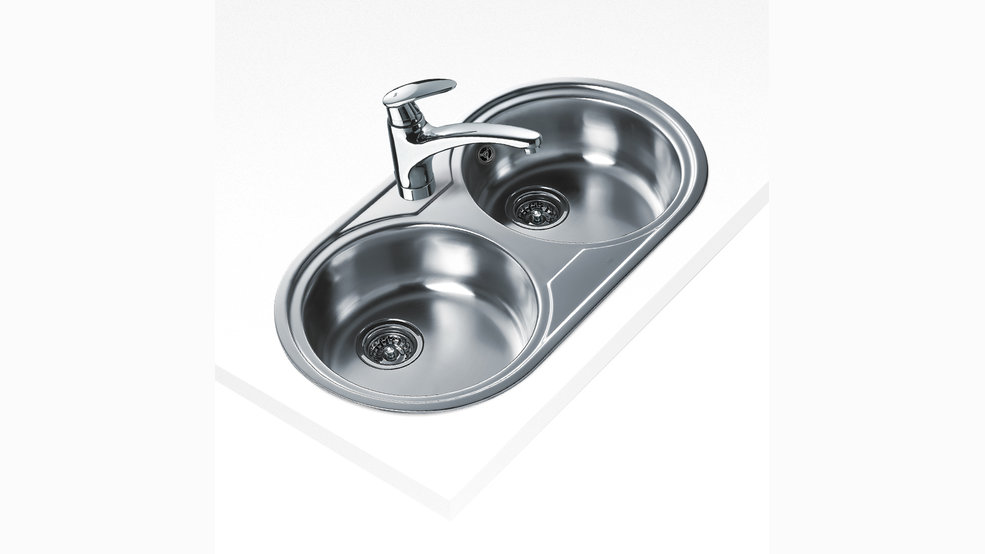 TEKA FREGADERO DR-80 2C INOX con diseño moderno y funcionalidad óptima