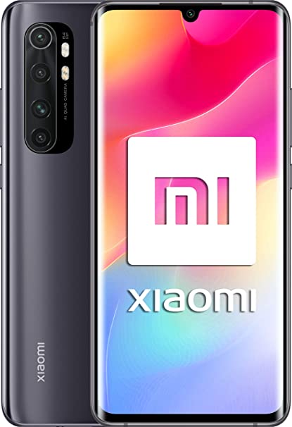 Xiaomi Mi Note 10 Lite 6.47" negro con pantalla IPS y elegante diseño