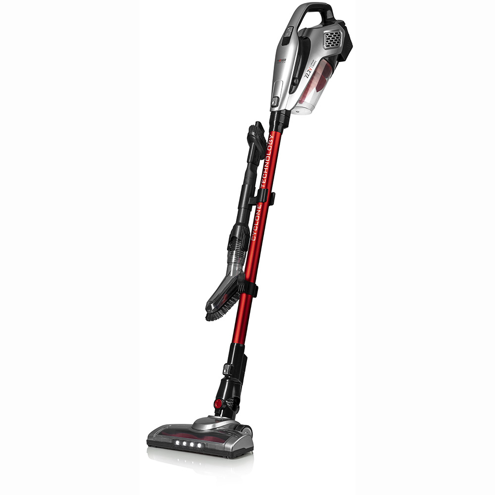 HAEGER ASPIRADOR ESCOBA VC-22V.040A - Aspirador inalámbrico y ligero para una limpieza eficaz