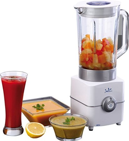 JATA BATIDORA VASO BT514 con vaso de cristal y diseño moderno