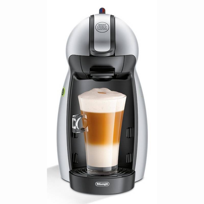 DELONGUI CAFETERA EDG201S PICCOLO - Cafetera monodosis de color plata