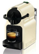 DELONGHI CAFETERA EN80CW NESPRESSO INISSIA CREMA - Cafetera compacta y elegante