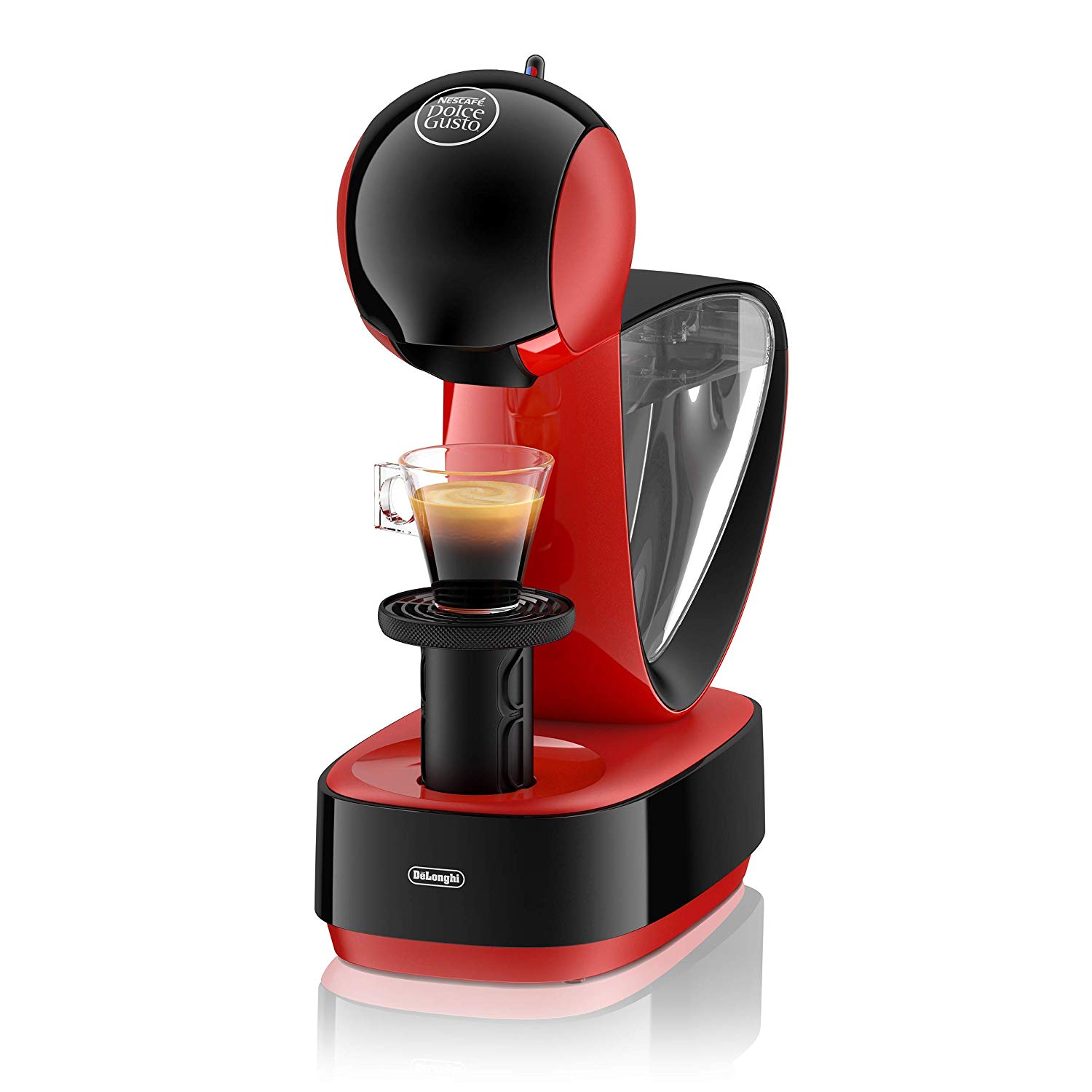 DE'LONGHI Cafetera EDG260R Roja - diseño elegante y moderno