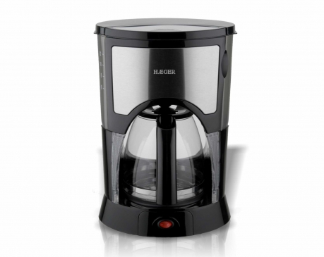 HAEGER CAFETERA GOTEO CM-550.002A Mini KOPI - Cafetera compacta en color negro