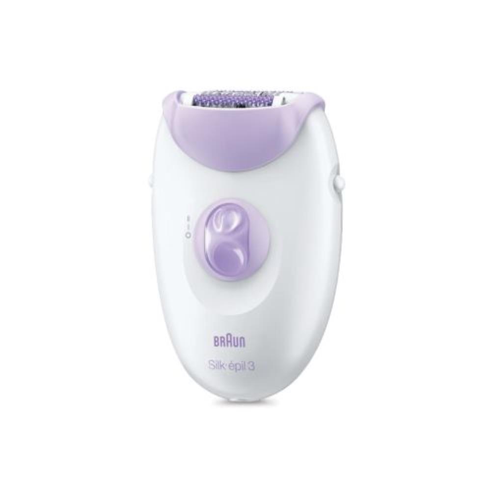 BRAUN DEPILADORA 3170 PERFECTION SOFT - depiladora blanca y rosa