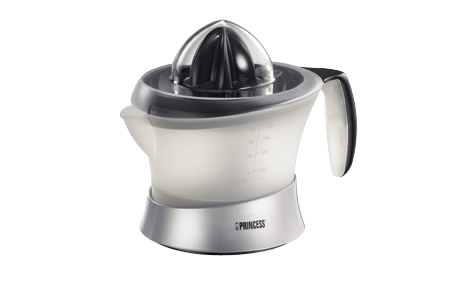 PRINCESS Exprimidor Citrus Juicer 0.75L en color blanco con diseño moderno.
