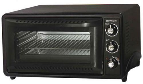 ORBEGOZO HORNO SOBREMESA HO392 39Ltr con diseño moderno y compacto