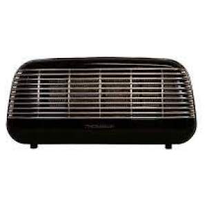 THOMSON CALEFACTOR THSC25DN cerámico negro 1500W, elegante y eficiente