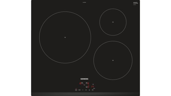 SIEMENS ENCIMERA VITRO EU631BJB2E - Encimera vitrocerámica elegante y moderna
