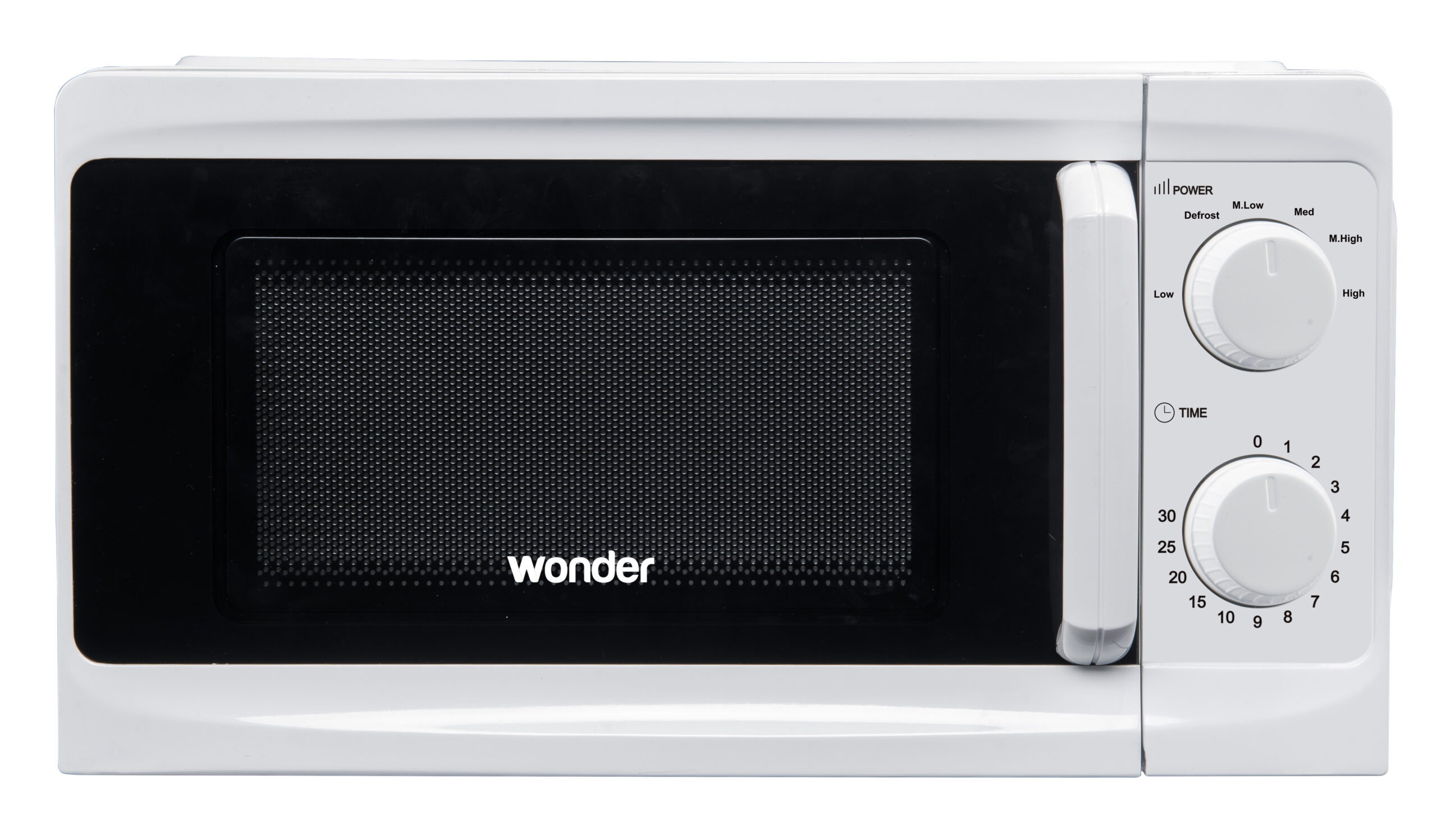 WONDER MICROONDAS WDMW13700 blanco con diseño moderno y capacidad de 20L