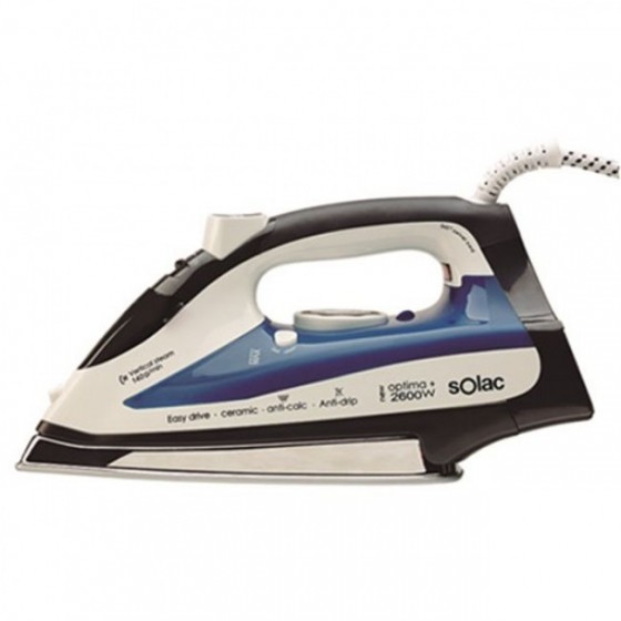 SOLAC PLANCHA PV2017 OPTIMA PRO 2600W - Plancha de vapor eficiente