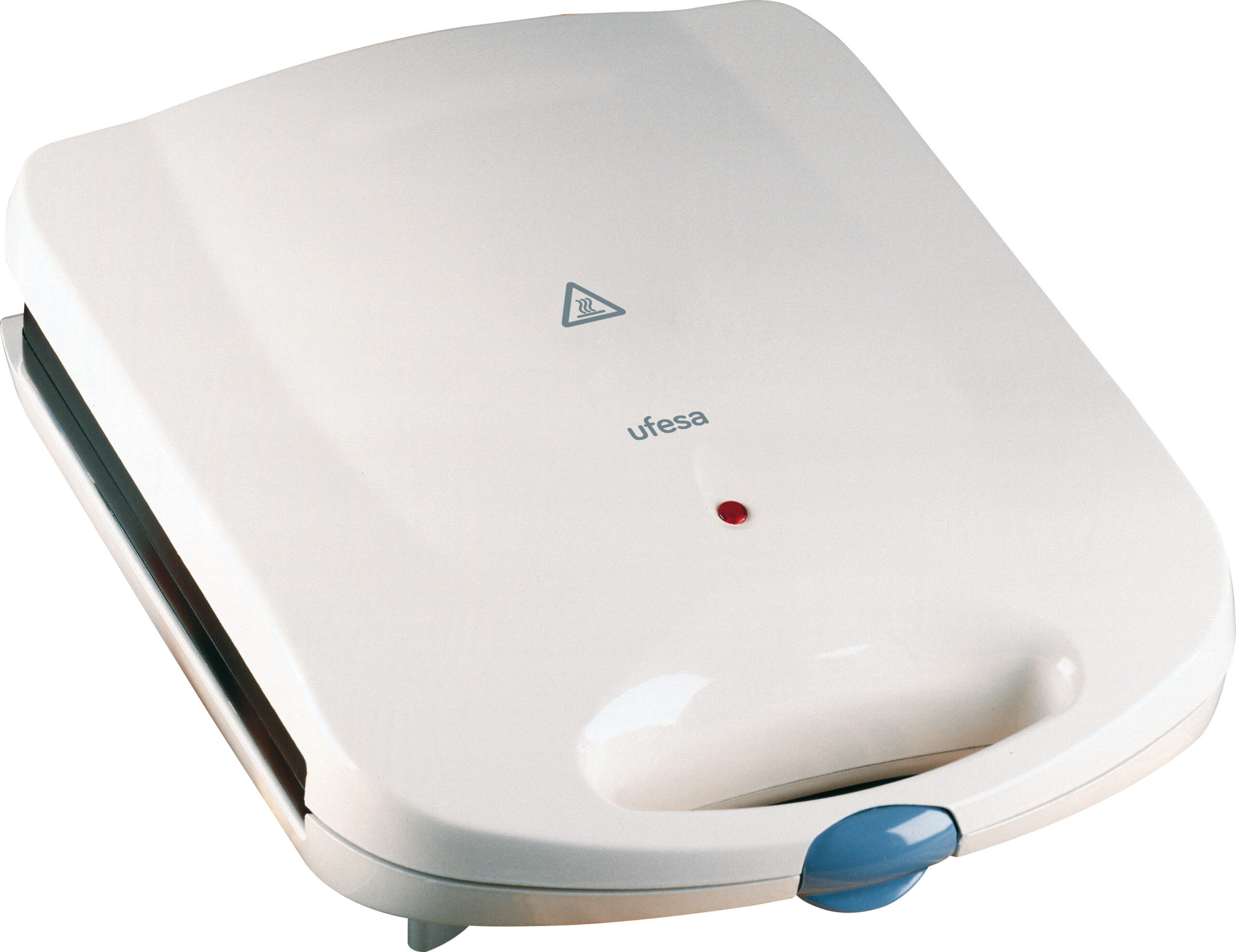 UFESA SANDWICHERA SW7391 AQUILEA 4/C BLANCO - Sandwichera blanca con capacidad para 4 sándwiches.