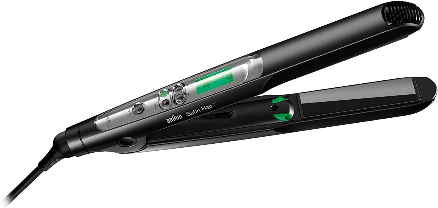 BRAUN PLANCHA PELO BRST710E - Plancha de pelo con tecnología Iontec