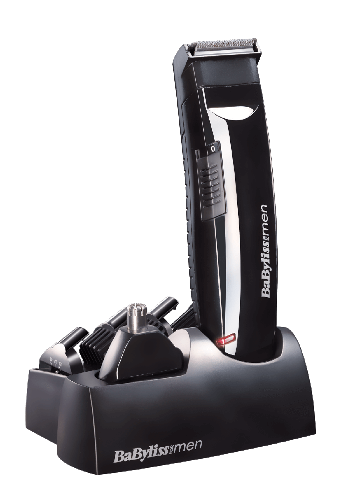 Cortapelo BABYLISS E823E con 6 accesorios para corte y estilo.