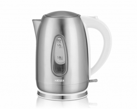 HAEGER HERVIDOR EK-22S.016 de acero inoxidable con diseño elegante