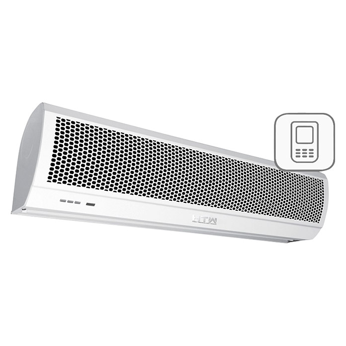 HTW Cortina de Aire AC9-1400SA1 - Cortina de aire blanca de 90 cm