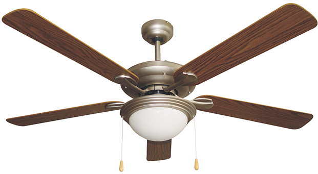 BASTILIPO Ventilador de Techo Cartaya Luz 132cm - Ventilador moderno y elegante para el hogar