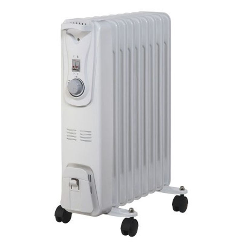 SVAN RADIADOR ACEITE SVCA11RA - Radiador de aceite blanco con 11 elementos