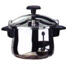 MAGEFESA OLLA STAR BOMBEADA 10L - Olla de acero inoxidable para cocción rápida