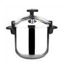MAGEFESA OLLA STAR RECTA 12L ACERO - olla de acero inoxidable de gran capacidad