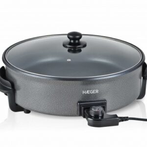 HAEGER PAELLERA GR-042.011A Top Gourmet - Paellera de aluminio con asas resistentes