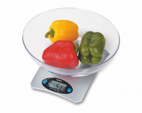 HAEGER PESO COCINA SANTINI KS-05B.002A - Peso de cocina digital con pantalla clara