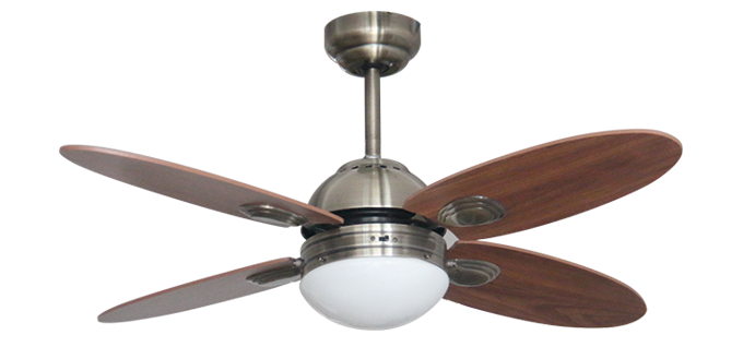 BASTILIPO Ventilador Techo Bermeo Blanco de 105cm con diseño moderno